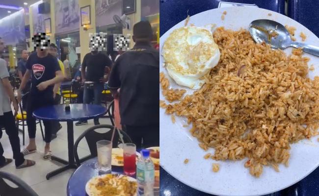 Tak Puas Hati Harga Nasi Goreng Kosong Telur RM6 Jadi Punca Pergaduhan Di Restoran