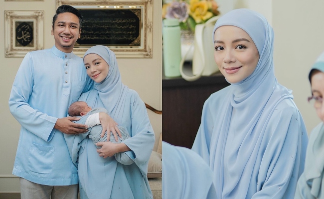 Mira Filzah & Suami Pilih Nama Wan Khair Amir, Peminat Puji Nama Anak Sedap