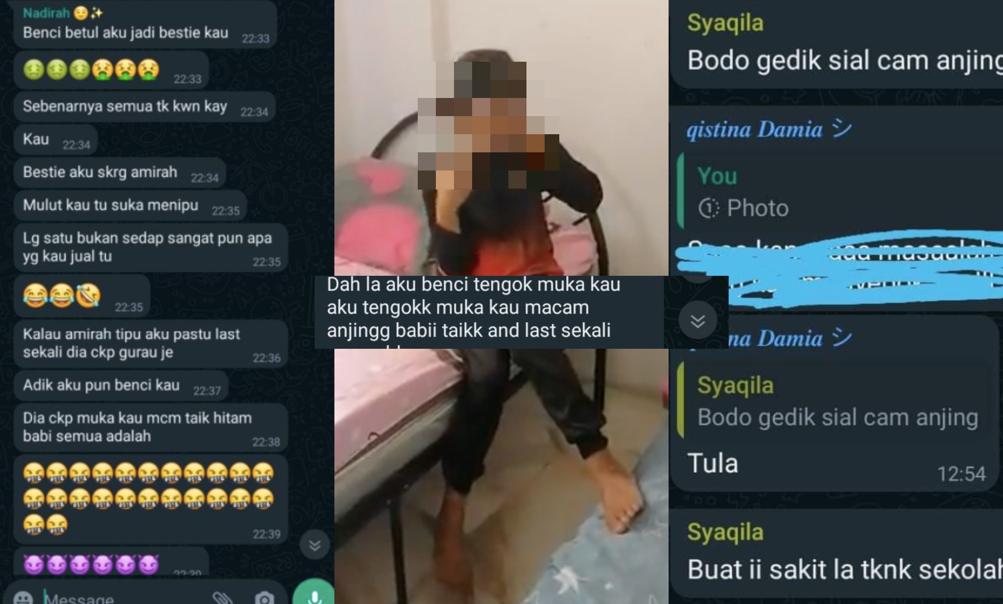 Diejek Muka Hitam Dalam Group WhatsApp, Murid Darjah 3 Balik Sekolah Menangis